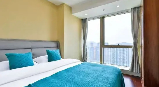 Семейный люкс с 2 комнатами с видом на море Dalian Xinhaian Scenic Hotel (Venice Water City)