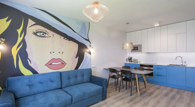 Апартаменты Comfort Nowa Motława SPA, Pool, Gym by Downtown Apartments