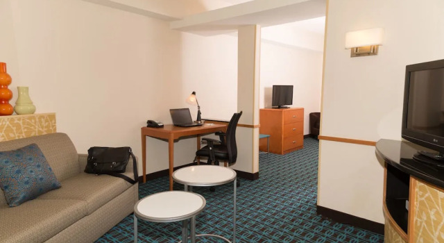 Двухместная студия Fairfield Inn & Suites by Marriott Morgantown