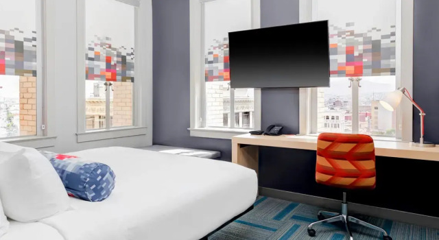 Двухместный номер Standard Aloft by Marriott El Paso Downtown