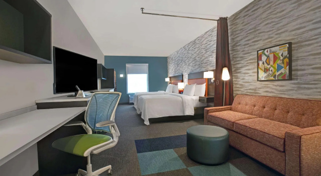 Четырёхместная студия Home2 Suites By Hilton Yuma Pivot Point