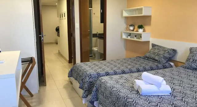 Апартаменты Comfort Bela Hospedagem - Lindo flat frente mar