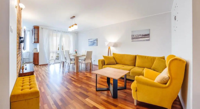 Апартаменты с 2 комнатами Apartamenty Sun & Snow Kołobrzeg Jantar