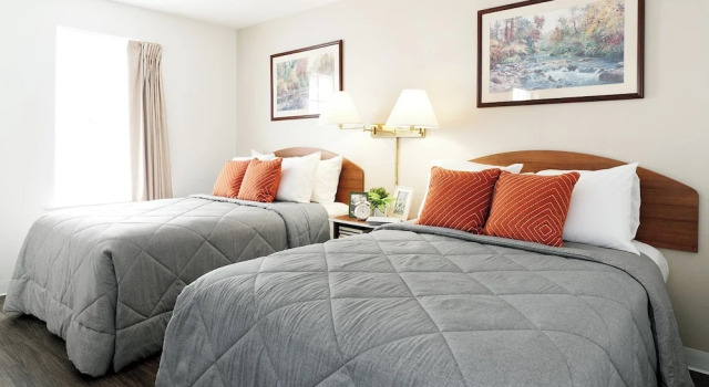 Четырёхместная студия InTown Suites Extended Stay Huntsville AL - NASA