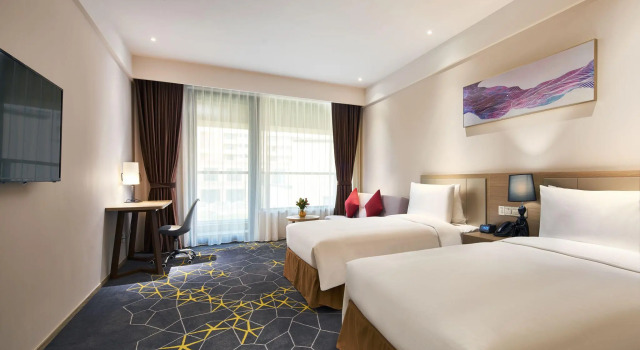 Двухместный номер Superior Q-Box Hotel Shanghai Sanjiagang