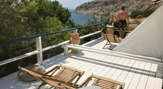 Апартаменты с 2 комнатами с видом на море Big Blue Apartments