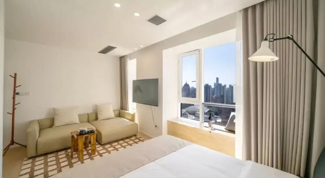 Студия Comfort Shanghai Hills&FanStay close to Tianzifang Line 9
