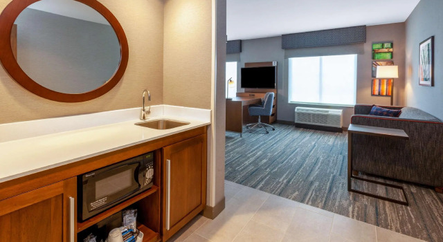 Двухместный люкс Hampton Inn & Suites Bloomfield Hills Detroit