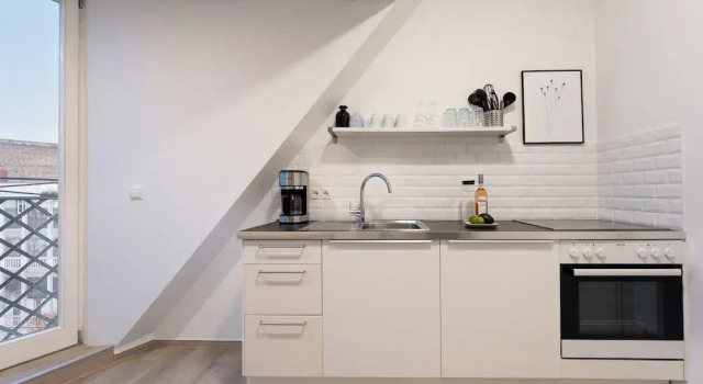 Апартаменты Мансарда с видом на город BENSIMON apartments Prenzlauer Berg
