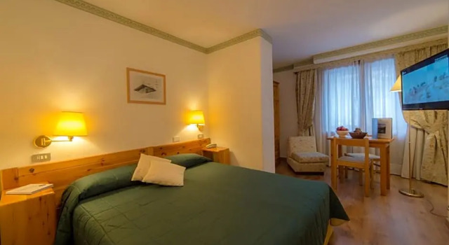 Двухместный номер Standard с видом на горы Chalet Valdotain