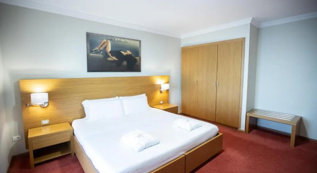 Двухместный номер Standard с балконом и с видом на море Hotel Jaroal