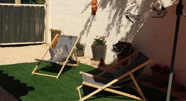 Студия Studio avec Jardin et Parking Privés