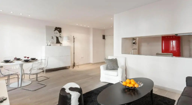 Апартаменты Stylish white 4 ppl apartment in City center