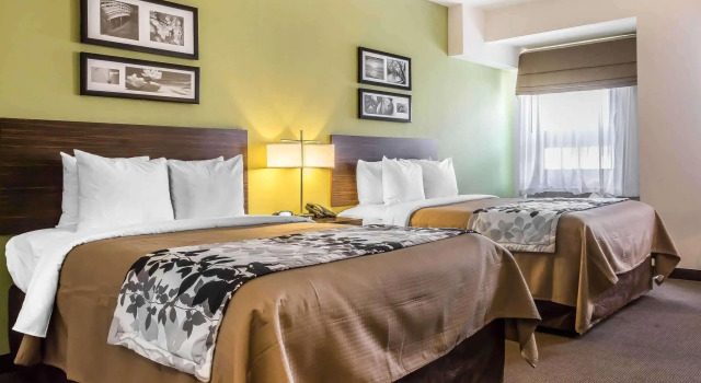 Четырёхместный номер Standard Sleep Inn Philadelphia Center City