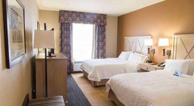 Четырёхместный номер Standard Hampton Inn & Suites by Hilton Dodge City Boot Hill Casino