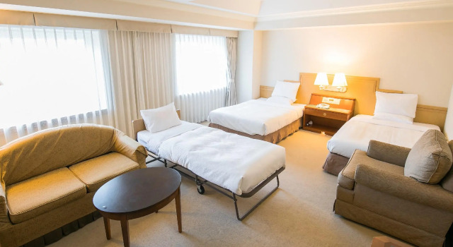 Трёхместный номер Deluxe HOTEL MYSTAYS PREMIER Sapporo Park