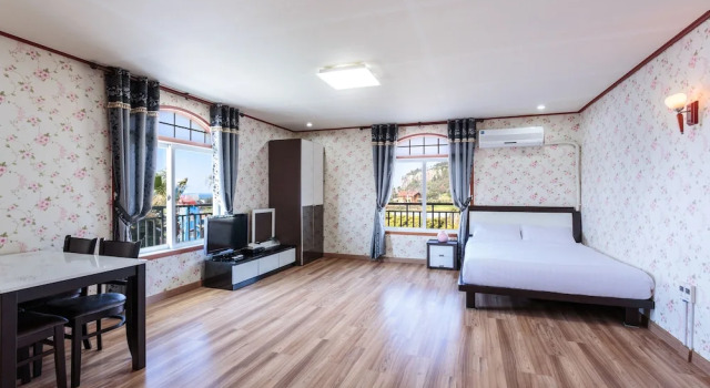 Студия Deluxe Olleh Windmill Pension & Guesthouse - Hostel