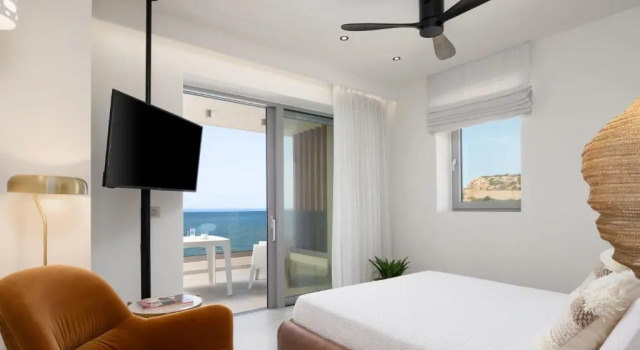 Hermes Grand Luxury Beachfront Villa & Spa, By ThinkVilla, Забронировать Вилла Коттеджи Центрального Крита, Коттедж