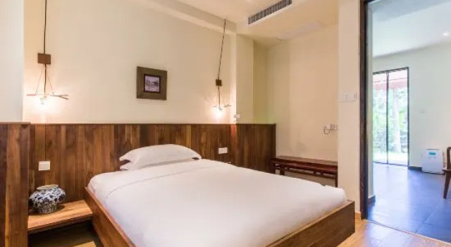 Семейный люкс с 2 комнатами Nianhua Boutique Hostel