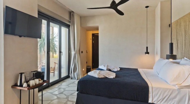 Двухместный номер Deluxe с видом на море Almi Luxury Rooms