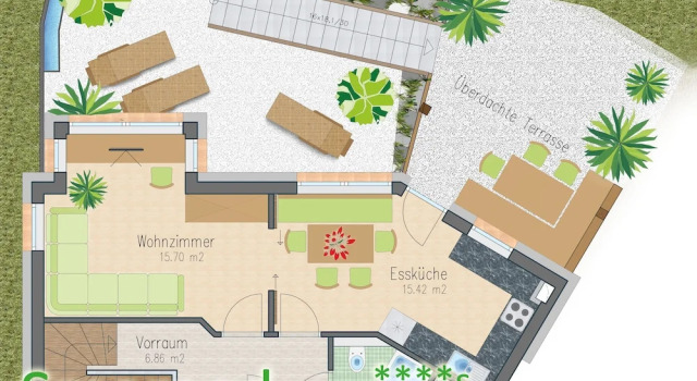 Люкс Deluxe Apart Central - Premium Mountain&Garden