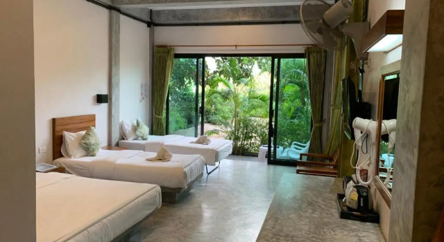 Четырёхместный номер Deluxe Koh Tao Heritage