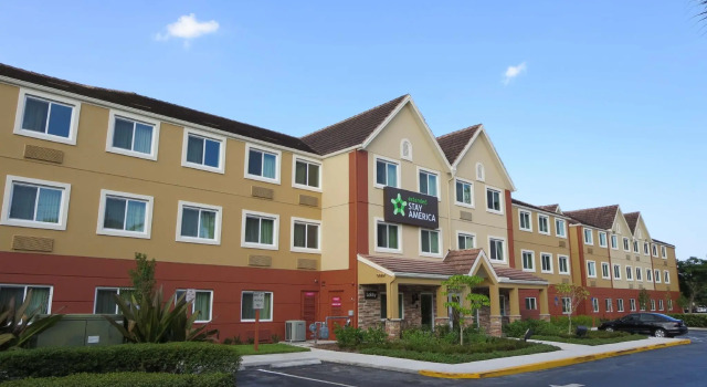 Кровать в общем номере Extended Stay America Premier Suites - Miami - Airport - Miami Springs