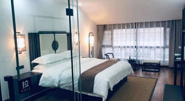 Люкс с видом на город PuSu Zen Collection Hotel Xian