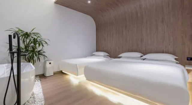 Семейный люкс Miduo Manjing Design Guesthouse (Niubeiliang National Forest Park)