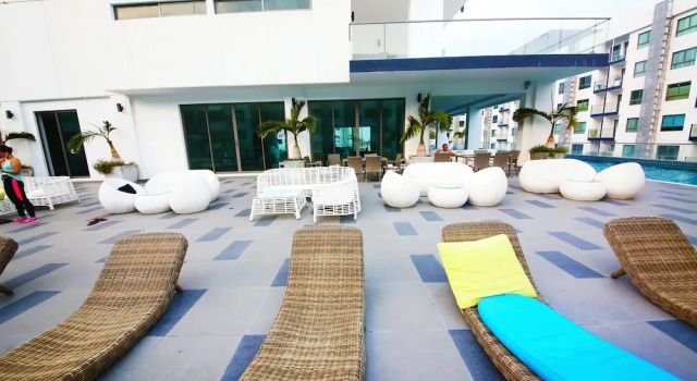 Номер Standard c 1 комнатой 水系泳池景色/Arcadia公寓/市中心出行便利