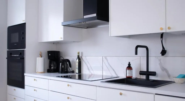 A stylish and quiet apartment in a great location