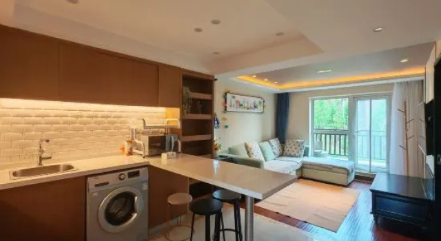 Люкс Дуплекс с балконом Xiadonglai Apartment (Cuiyun Mountain Galaxy Ski Resort)