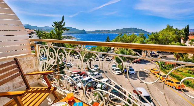 Двухместный номер Standard с балконом и с видом на море Arnna Hotel