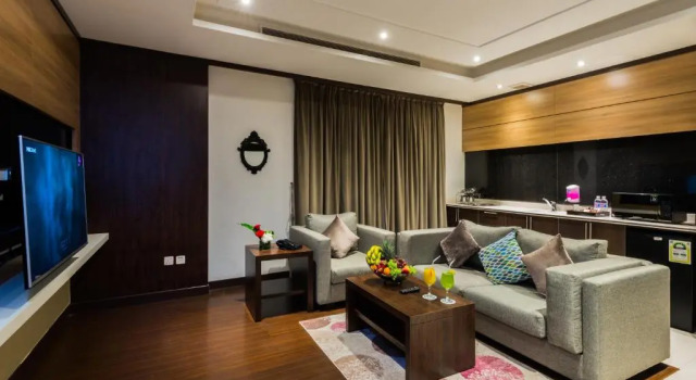 Апартаменты с 3 комнатами Mayan for service apartments