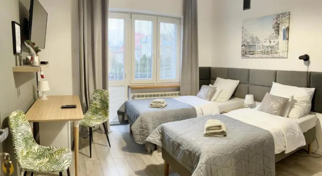 Двухместный номер Standard с балконом Pokoje i Apartamenty Willa Bielany
