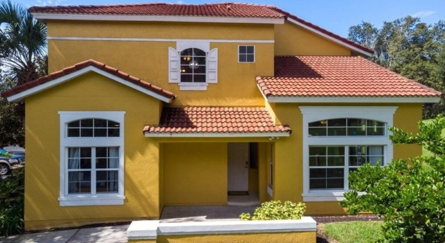 Disney Area 4 Bed Emerald Island 4 Bedroom Townhouse by RedAwning, Book Feriehus Hoteller i Four Corners med pool, Swimmingpool