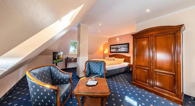 Двухместный номер Deluxe с видом на море Dünenhotel am Meer