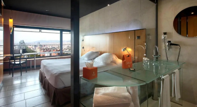 Двухместный номер с видом на город Barcelona Princess