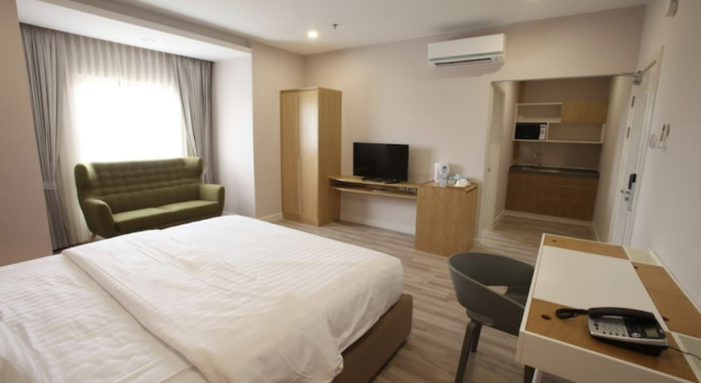 Номер Deluxe DAnggerek Serviced Apartment