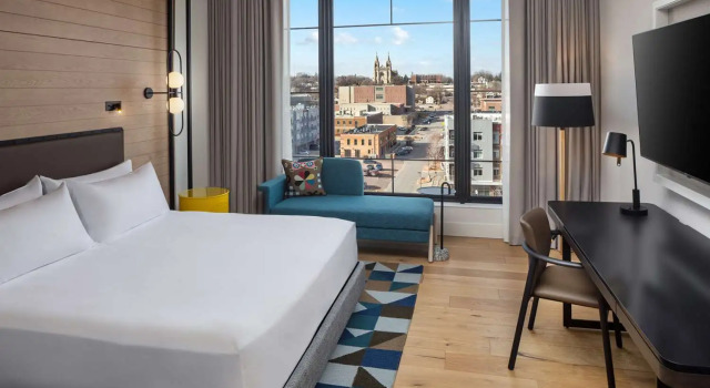 Двухместный номер Standard с видом на город Canopy By Hilton Sioux Falls Downtown