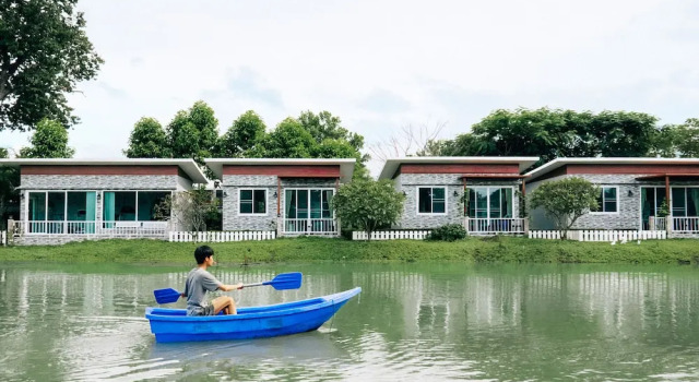 Бунгало с 2 комнатами с балконом Rai Fahpratan Home and Garden