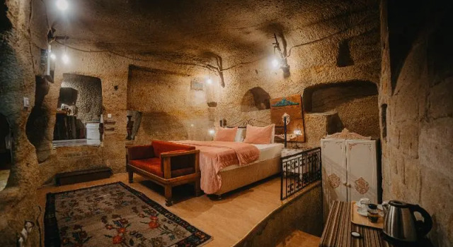 Двухместный номер Standard с красивым видом из окна Helios Cave Hotel