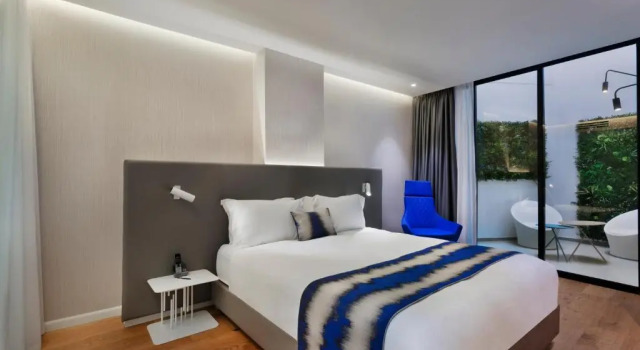 Двухместный номер Deluxe Patio Ultra Tel Aviv Boutique Hotel
