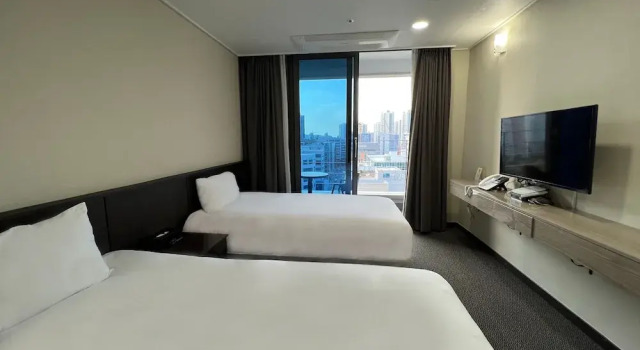 Двухместный номер Deluxe с видом на город Incheon Rivieraverium Hotel