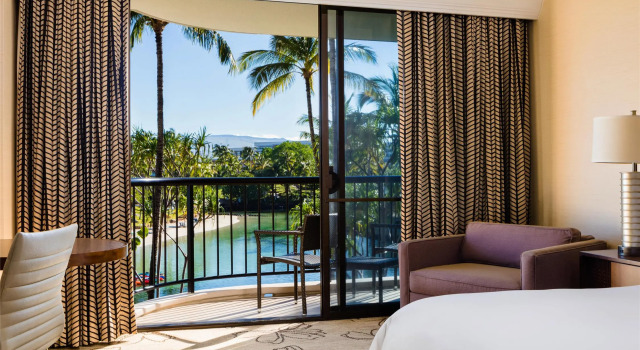 Двухместный номер Makai с видом на океан Hilton Waikoloa Village
