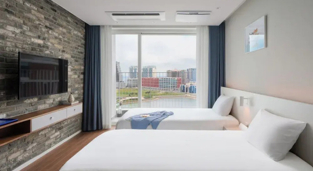 Двухместная студия Urbanstay Siheung Geobukseom
