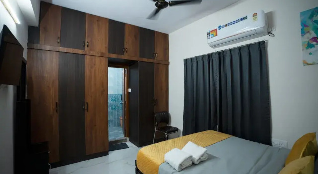Номер Deluxe Yellow Bells Serviced Apartments Hitech City