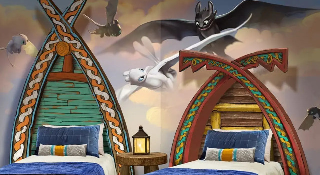 Люкс How To Train Your Dragon Kids’ с видом на парк Universal Helios Grand Hotel, a Loews Hotel
