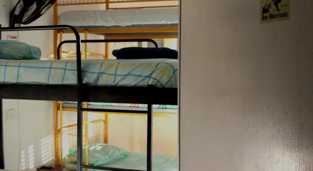 Bed in Dorm with city view Lima Sol House