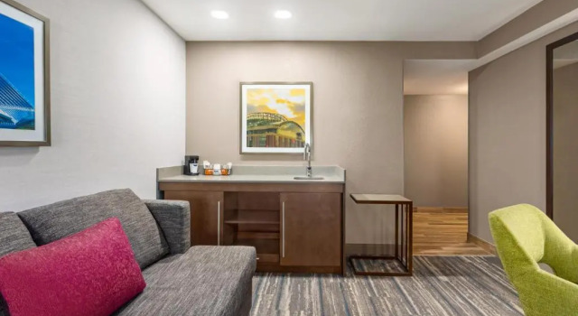 Двухместный номер Deluxe Hampton Inn Milwaukee Brookfield
